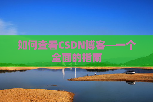 如何查看CSDN博客—一个全面的指南